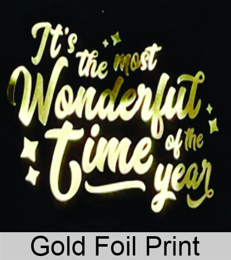 Gold Foil Print